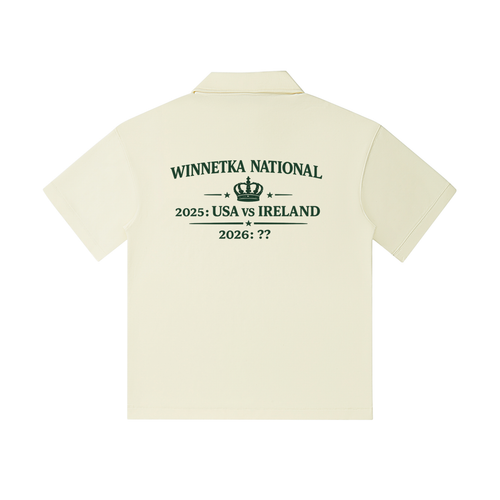 Drop Shoulder Short-Sleeve Polo