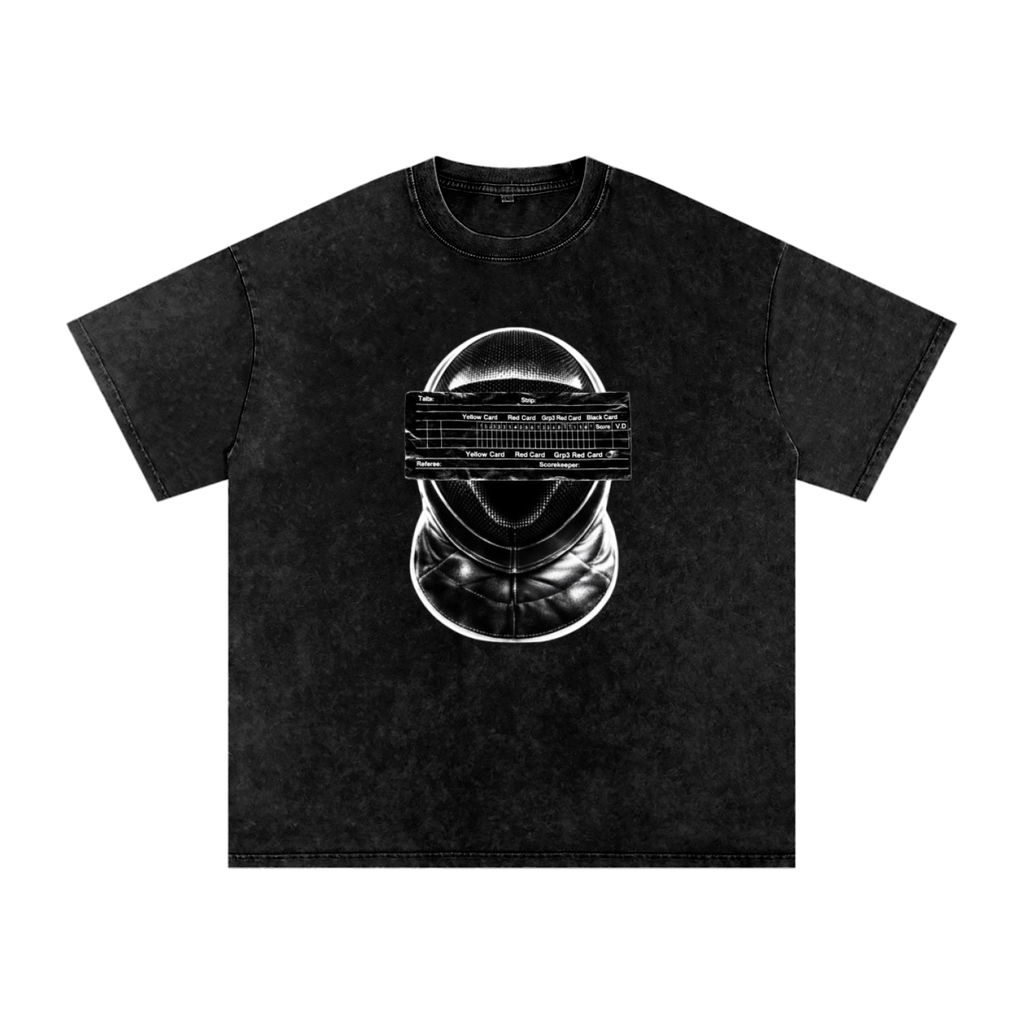 Champ signature Mask T-Shirt(Ghost)