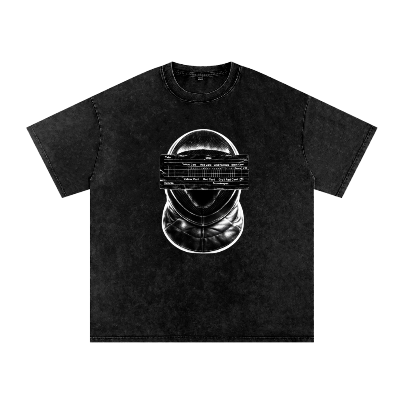 Champ signature Mask T-Shirt(Ghost)