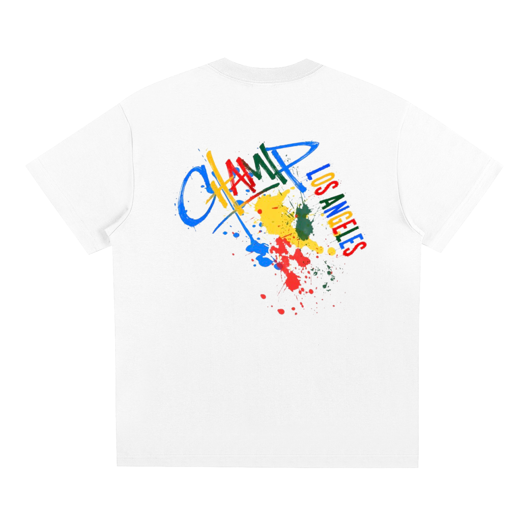 Champ Paint splatter T-Shirt(Los Angeles)
