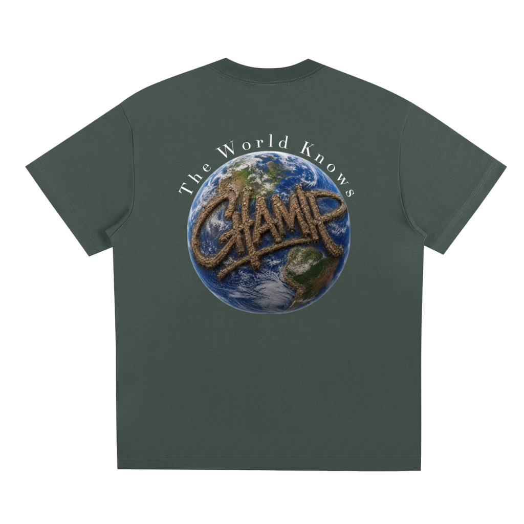 Champ Earth T-Shirt(Black)(Green)