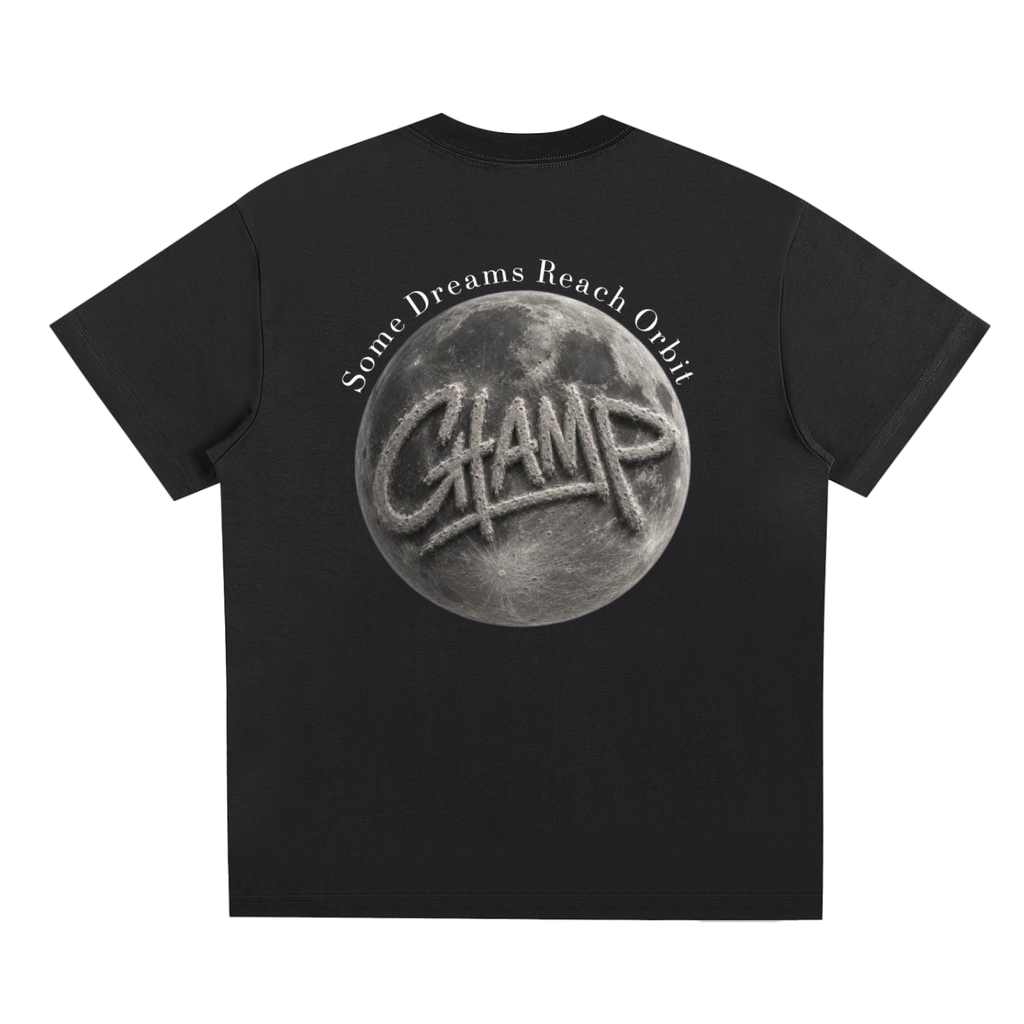 Champ Moon T-Shirt(Black)