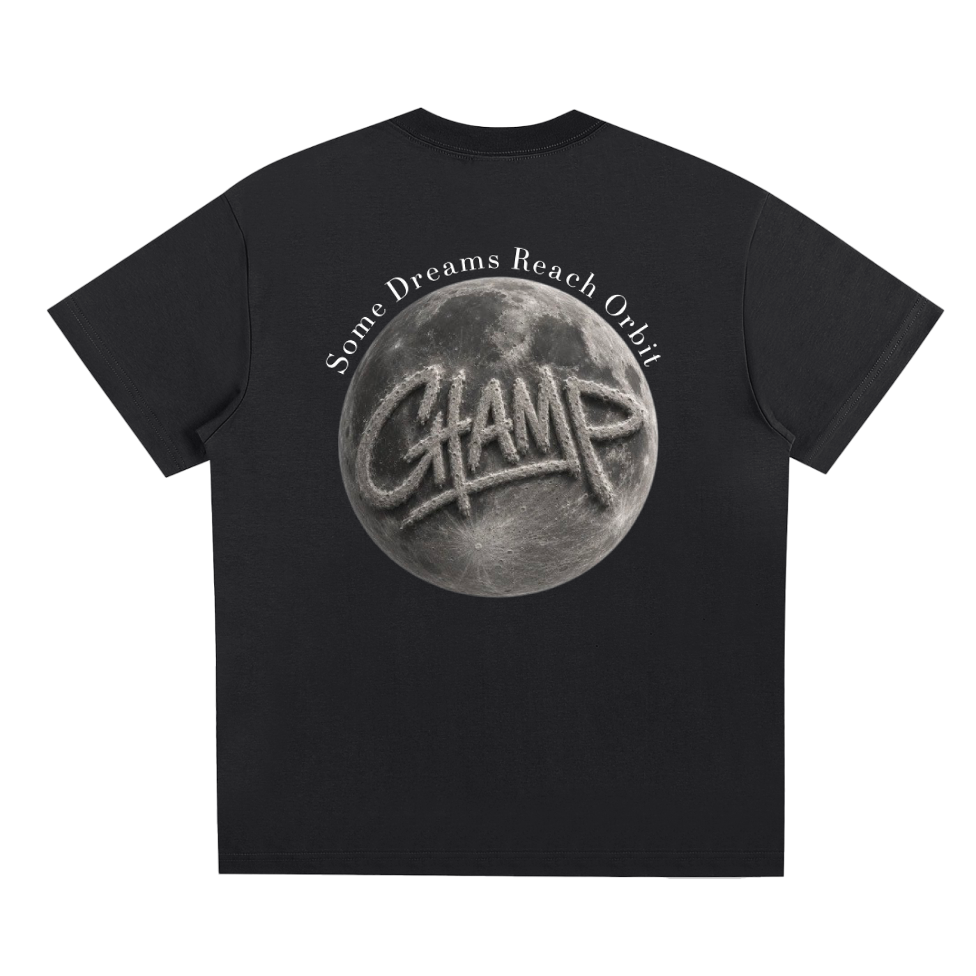 Champ Moon T-Shirt(Black)